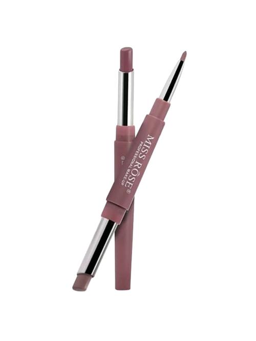 miss rose 2 in 1 long stay long lasting matte lipstick & lipliner - 16381192 - Standard Image - 1