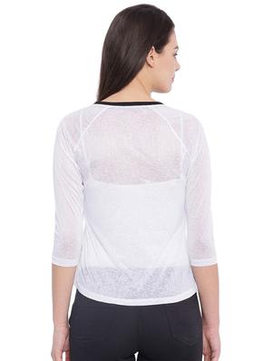 zipper detail contrast tapping top - 16381717 - Standard Image - 3