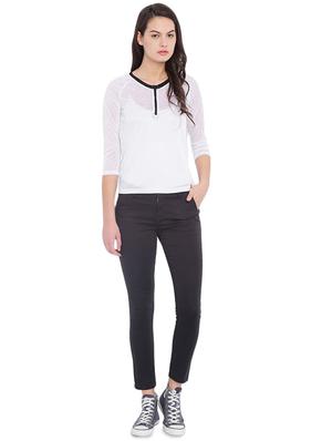 zipper detail contrast tapping top - 16381717 - Standard Image - 4