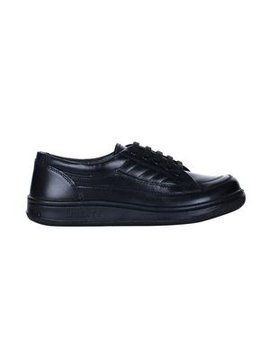 black leather lace-up derbys - 16382750 - Standard Image - 2