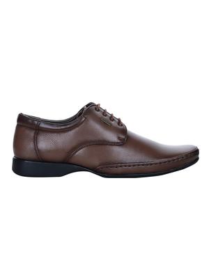 brown leather lace-up derbys - 16382751 - Standard Image - 2