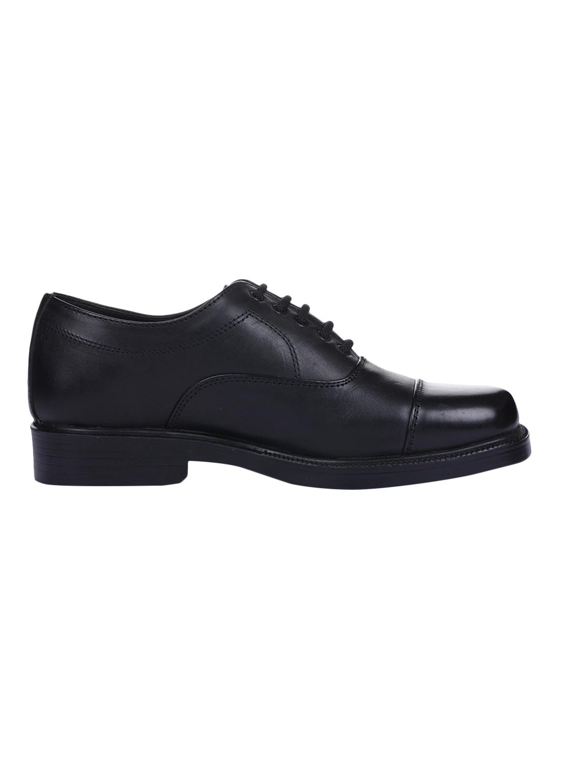 black leather lace-up oxfords - 16382753 - Zoom Image - 2