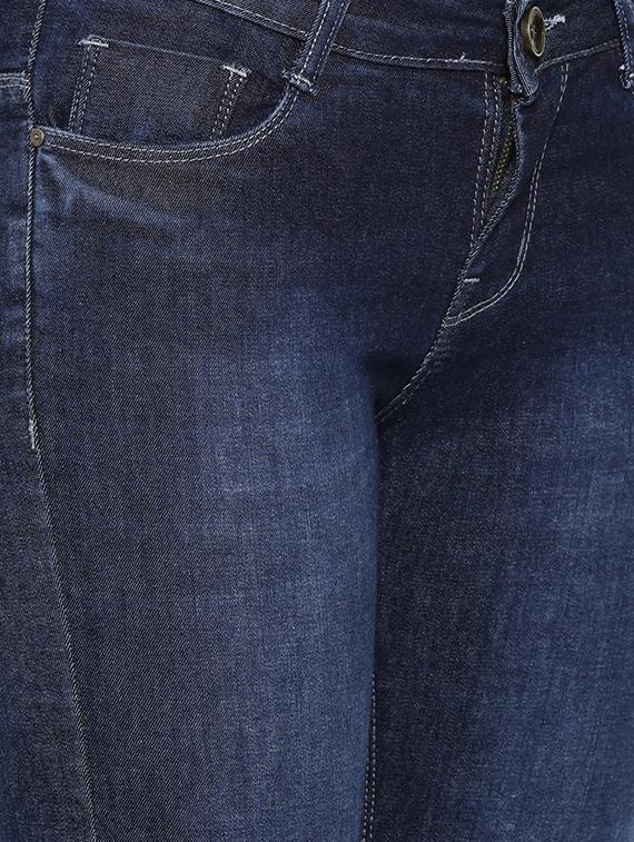 pocket detail distress jeans - 16383769 - Zoom Image - 5