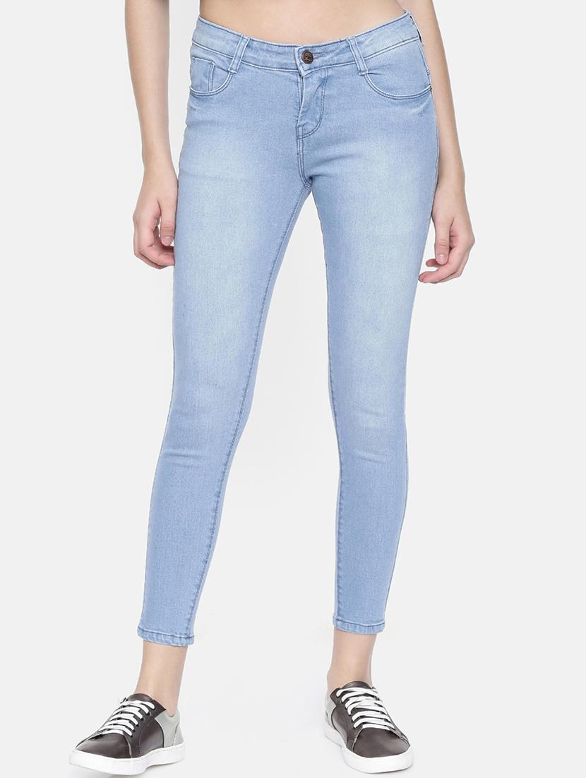 pocket detail skinny fit jeans - 16383780 - Zoom Image - 1