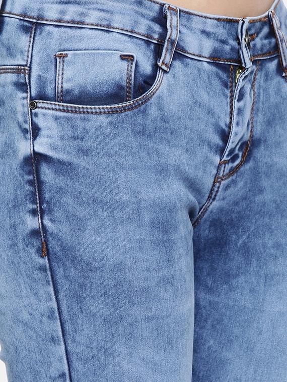 stone wash skinny fit jeans - 16383791 - Zoom Image - 5