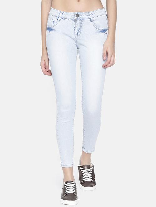 mid rise skinny fit jeans - 16383798 - Standard Image - 1