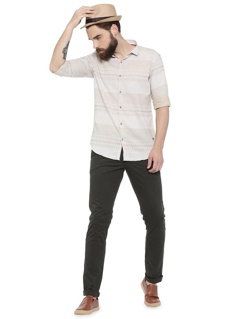 grey textured chinos - 16383913 - Zoom Image - 4