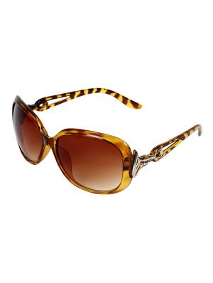 zyaden brown over sized sunglasses for women-518 - 16385606 - Standard Image - 2