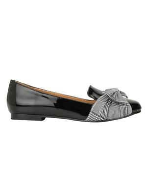 black slip on ballerinas - 16386429 - Standard Image - 2