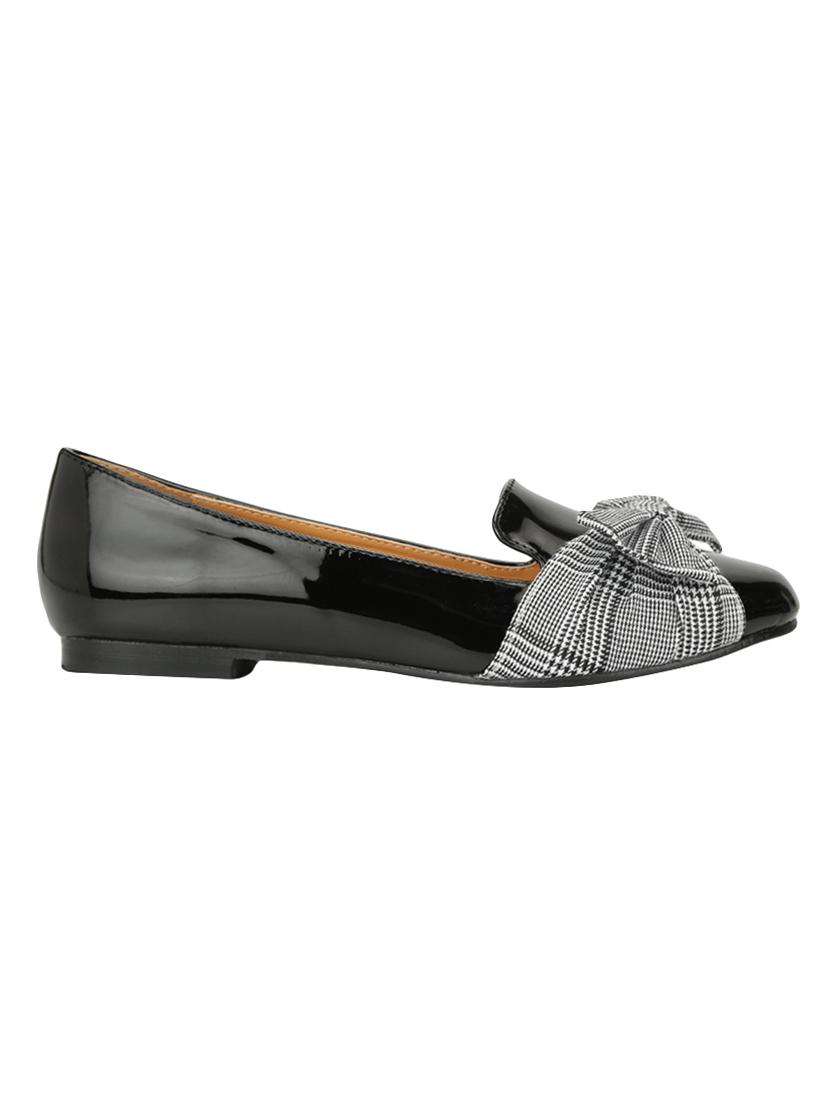 black slip on ballerinas - 16386429 - Zoom Image - 2