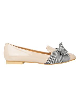 beige slip on ballerinas - 16386430 - Standard Image - 2