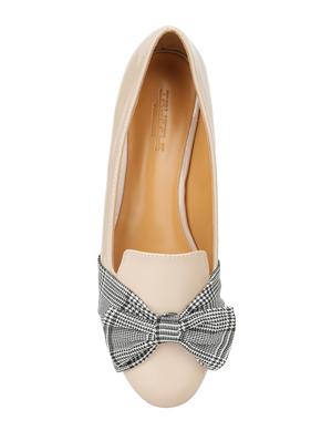 beige slip on ballerinas - 16386430 - Standard Image - 4