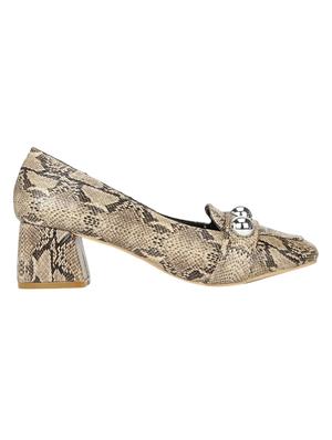 beige slip on pumps - 16386456 - Standard Image - 2