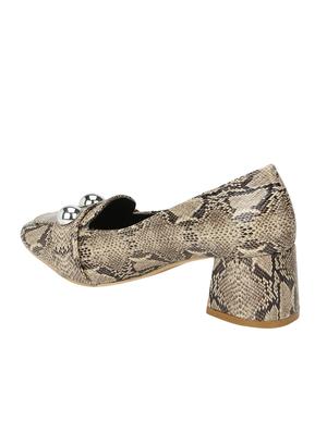 beige slip on pumps - 16386456 - Standard Image - 3