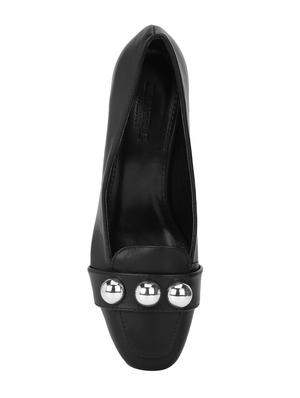 black slip on pumps - 16386457 - Standard Image - 4