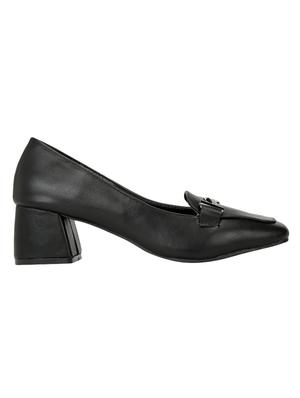 black slip on pumps - 16386458 - Standard Image - 2