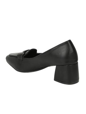 black slip on pumps - 16386458 - Standard Image - 3