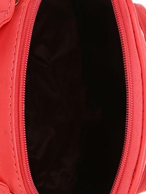 red leatherette (pu) fashion backpack - 16386694 - Standard Image - 3