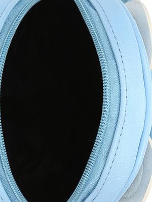 blue leatherette (pu) fashion backpack - 16386695 - Standard Image - 3