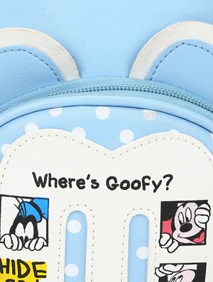 blue leatherette (pu) fashion backpack - 16386695 - Standard Image - 4