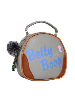 grey leatherette (pu) regular sling bag - 16386703 - Standard Image - 5