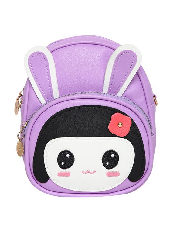 purple leatherette (pu) fashion backpack - 16386715 - Zoom Image - 1