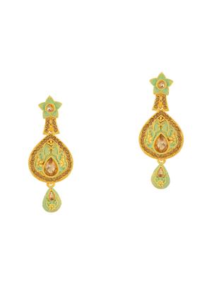 gold short necklace - 16386908 - Standard Image - 3