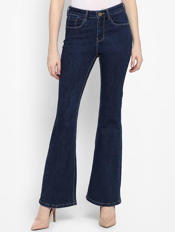 high rise boot cut jeans - 16387334 - Zoom Image - 1