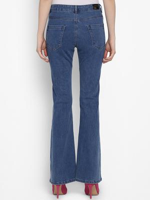 high rise boot cut jeans - 16387335 - Standard Image - 3