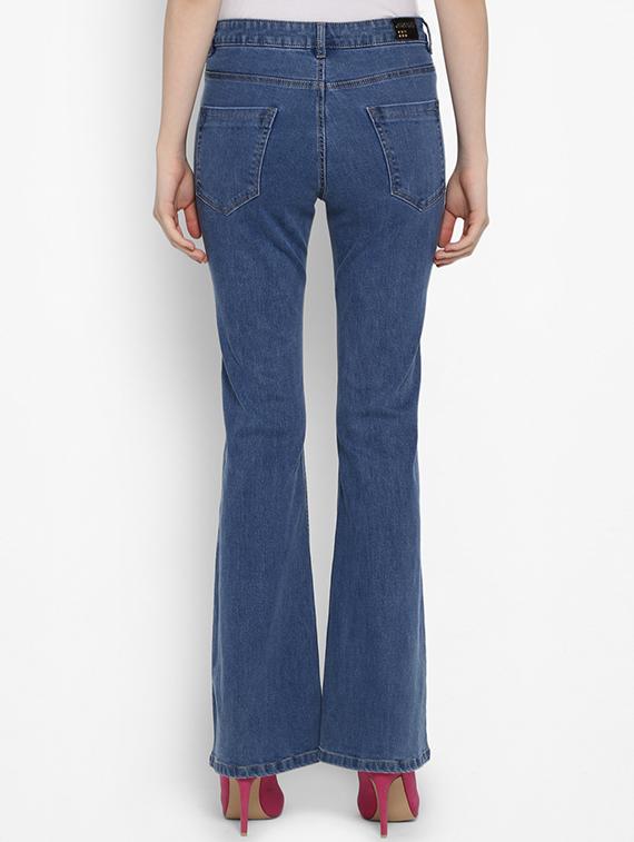 high rise boot cut jeans - 16387335 - Zoom Image - 3