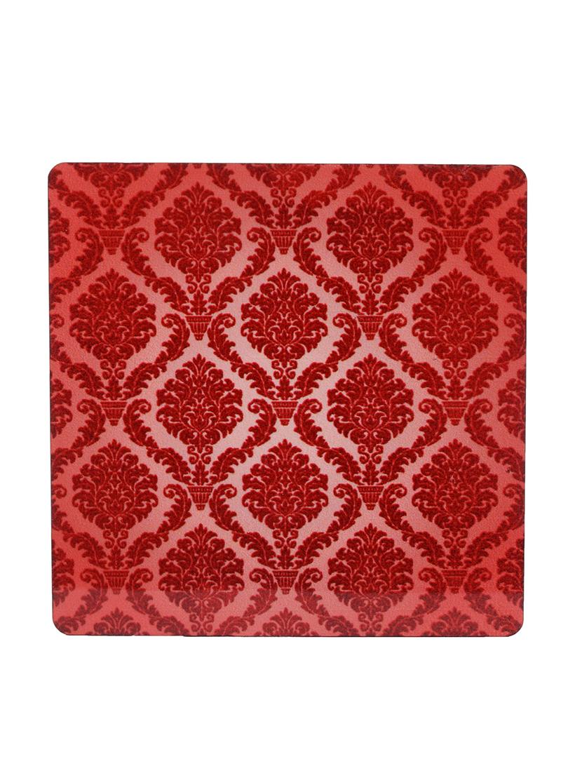 alina decor set of 6 printed coasters with wooden stand - 16387823 - Zoom Image - 4