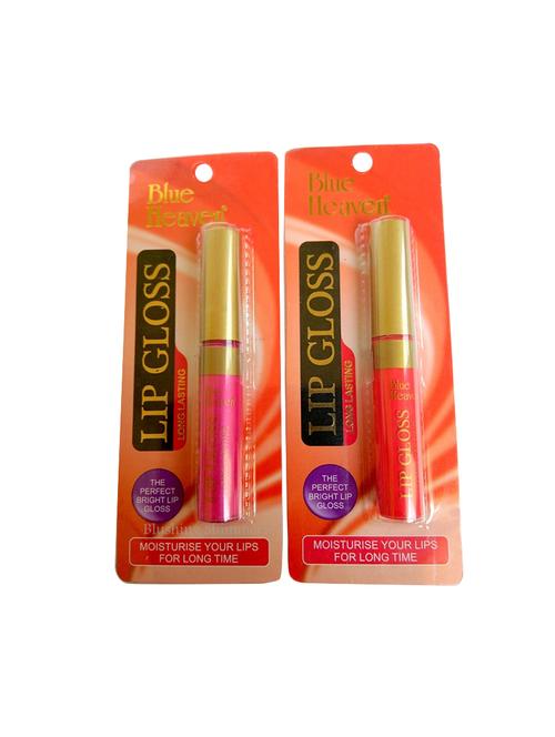 blue heaven pack of 2 lip gloss(peach, pink) - 16390538 - Standard Image - 1