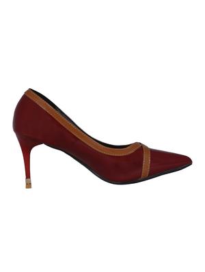 red slip on pumps - 16390775 - Standard Image - 2