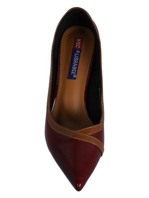 red slip on pumps - 16390775 - Standard Image - 4