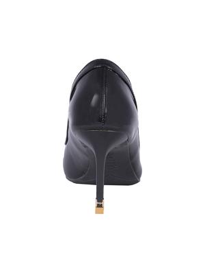 black slip on pumps - 16390776 - Standard Image - 3