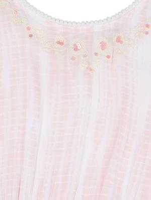 floral embroidery tie dyed kaftan - 16391899 - Standard Image - 3