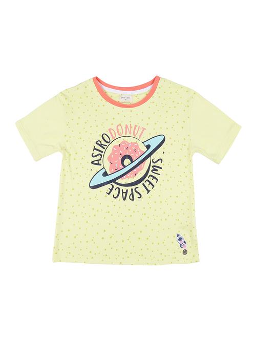 round neck graphic print top - 16391933 - Standard Image - 1