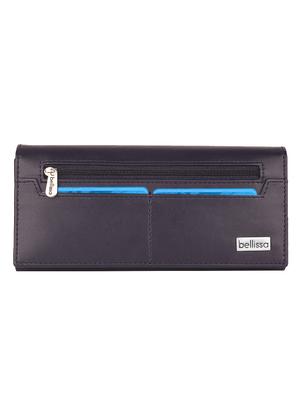 blue and red leatherette (pu) regular clutch - 16392293 - Standard Image - 2