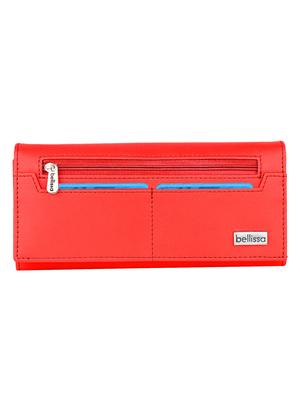 blue and red leatherette (pu) regular clutch - 16392293 - Standard Image - 5