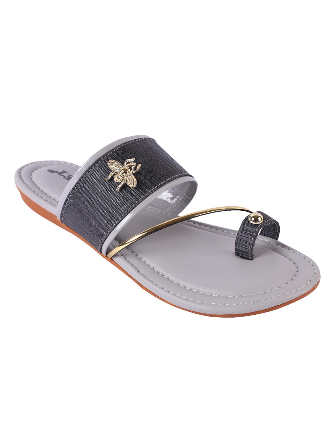 grey one toe sandals - 16392396 - Zoom Image - 1