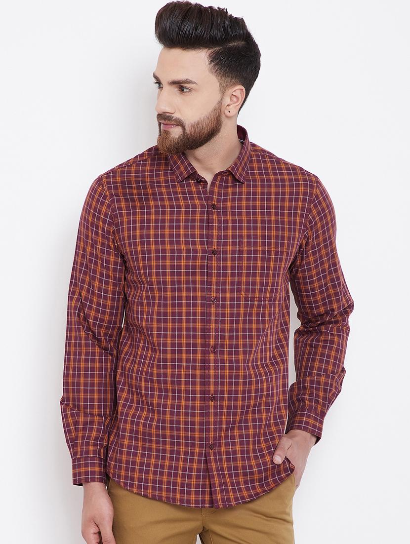 red checkered casual shirt - 16396857 - Zoom Image - 1