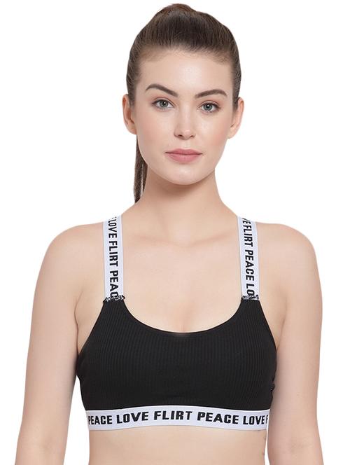 racer back sports bra - 16396925 - Standard Image - 1