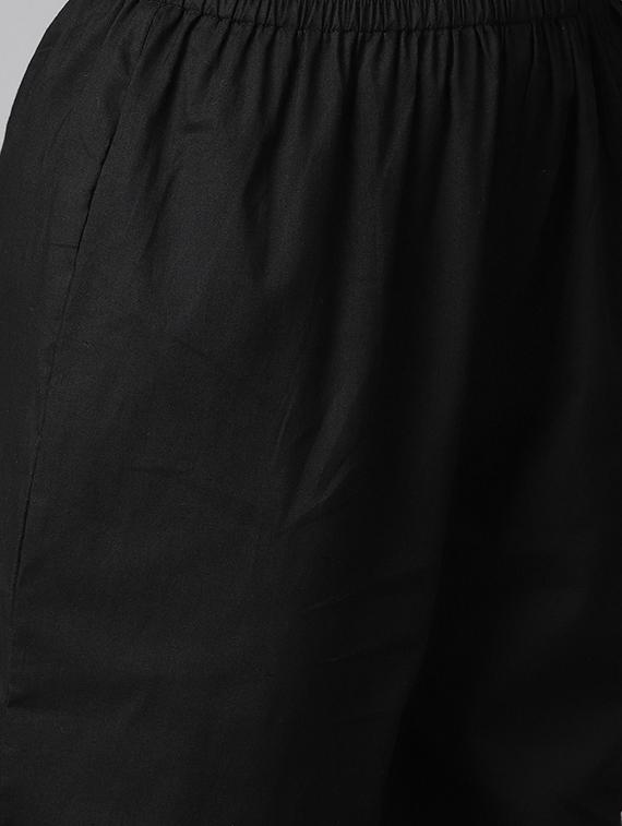 printed straight kurta with pant set - 16399576 - Zoom Image - 5