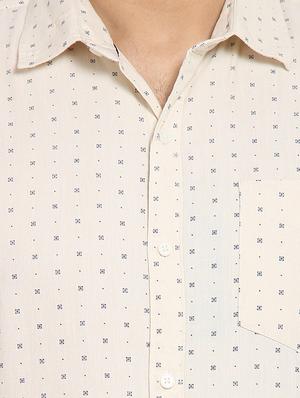 white cotton formal shirt - 16399623 - Standard Image - 5