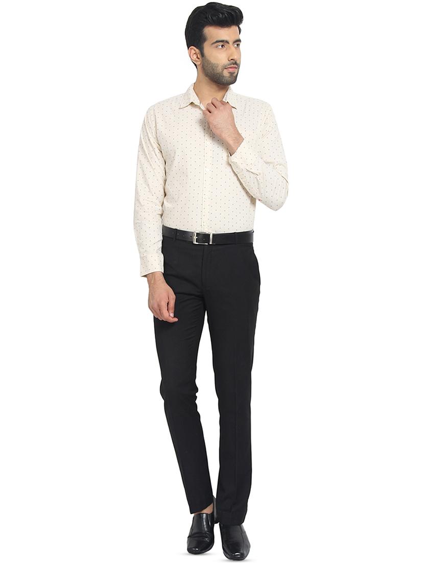 white cotton formal shirt - 16399623 - Zoom Image - 4