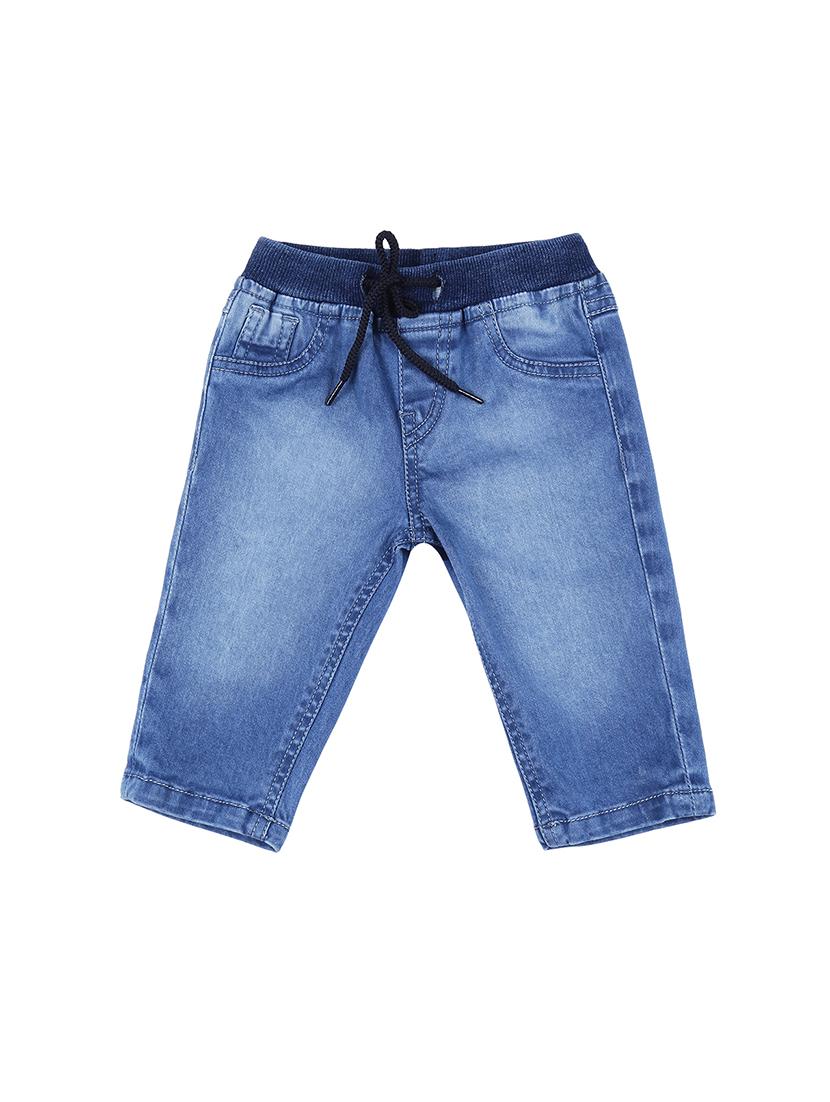 blue denim washed three-fourth - 16400436 - Zoom Image - 1