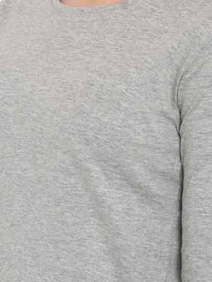 round neck solid tee - 16401939 - Standard Image - 5