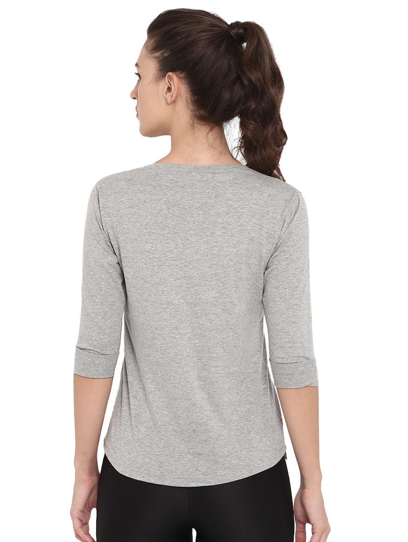 round neck solid tee - 16401939 - Zoom Image - 3