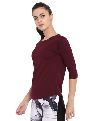 round neck solid tee - 16401944 - Standard Image - 2