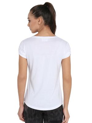 round neck solid tee - 16401947 - Standard Image - 3